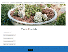 Tablet Screenshot of hypertufa.net